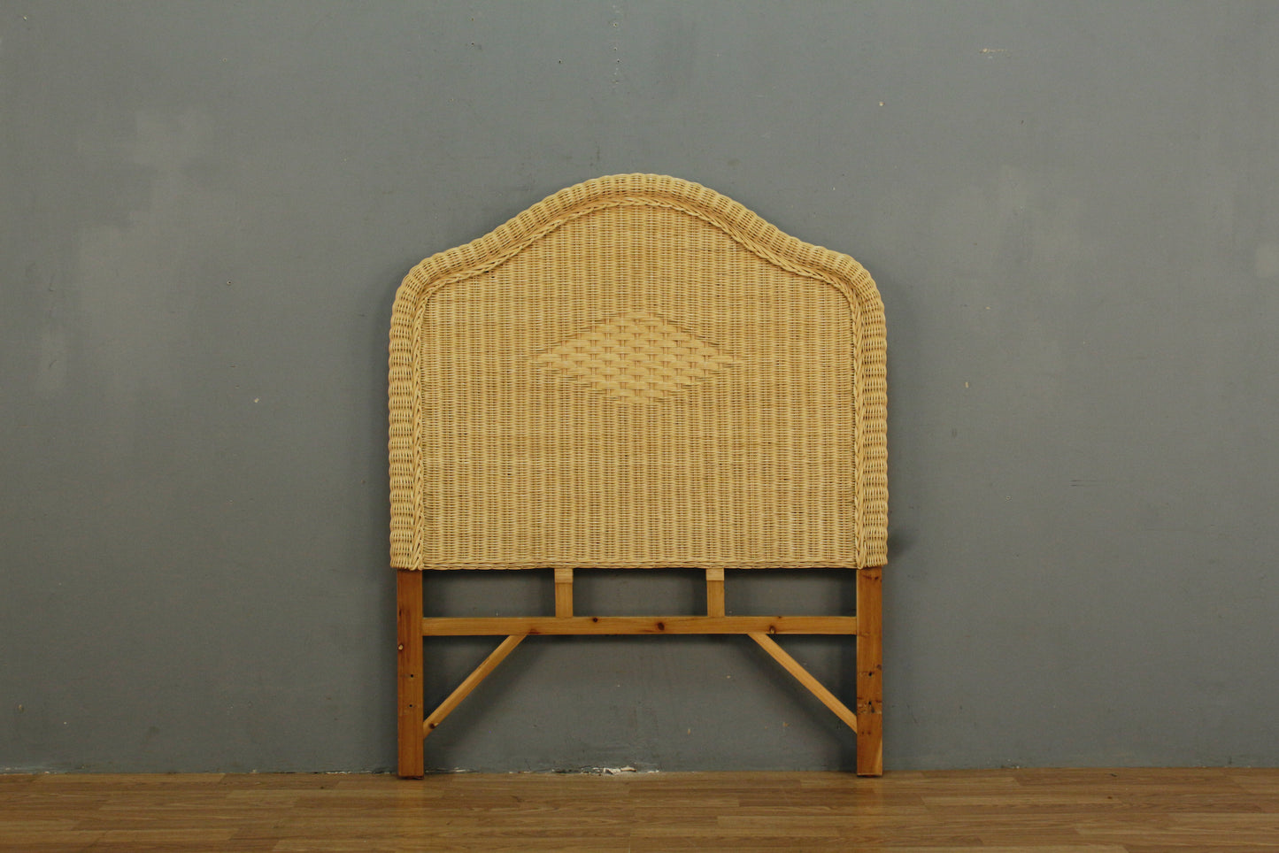 Diamond Wicker Twin Headboard