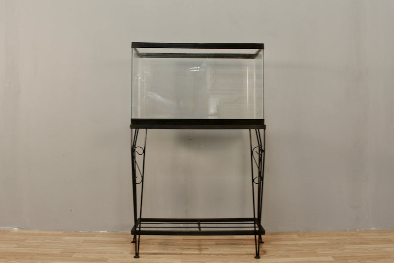 Glass Tank with Curlicue Stand - ONLINE ONLY