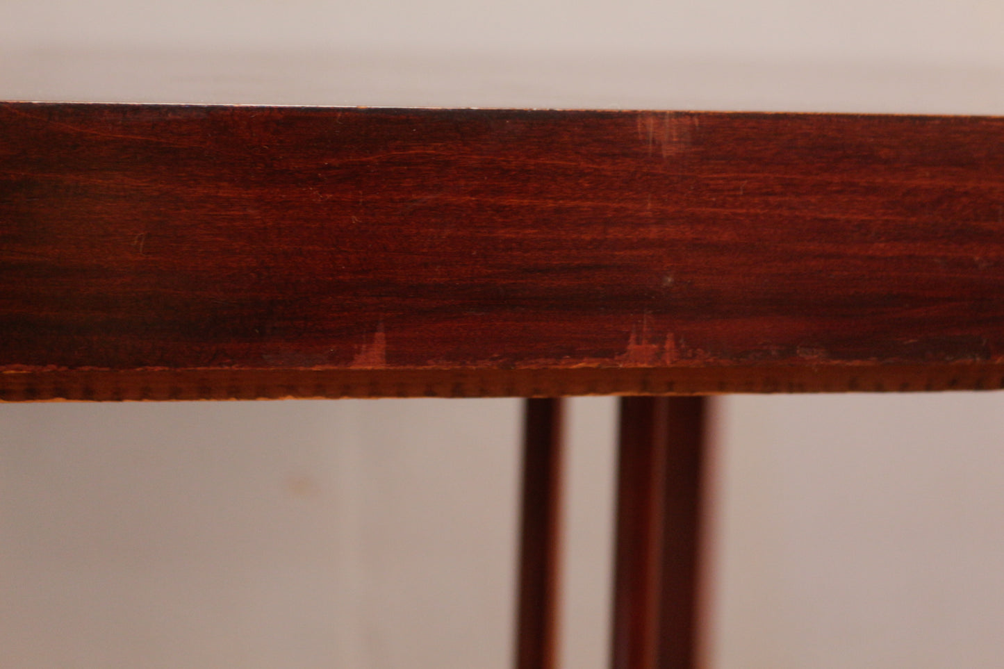 Art Deco Mahogany Dining Table With Leaf - ONLINE ONLY