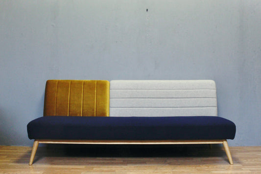 Contemporary Colorblock Sofa