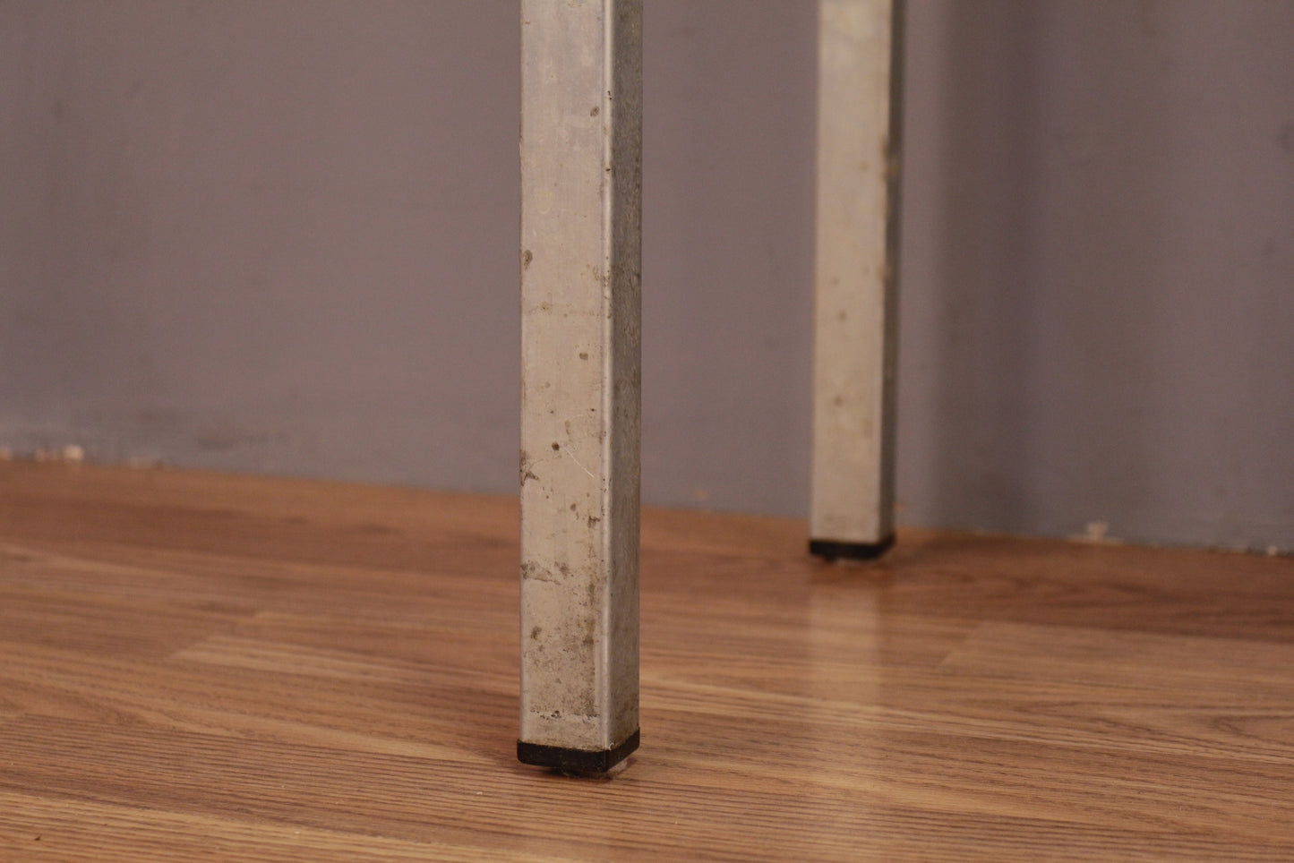 Long Industrial Aluminum & Laminate Folding Table - ONLINE ONLY