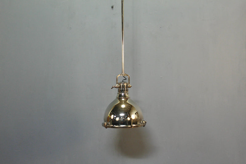 Industrial Chrome Pendant Chandelier - ONLINE ONLY