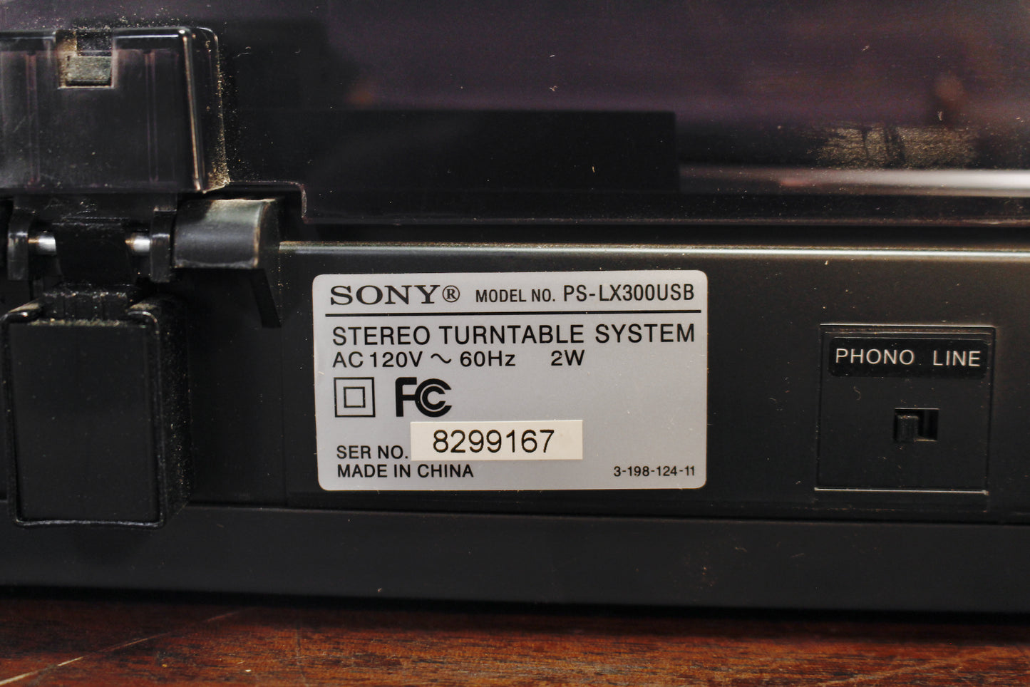 Sony USB Turntable