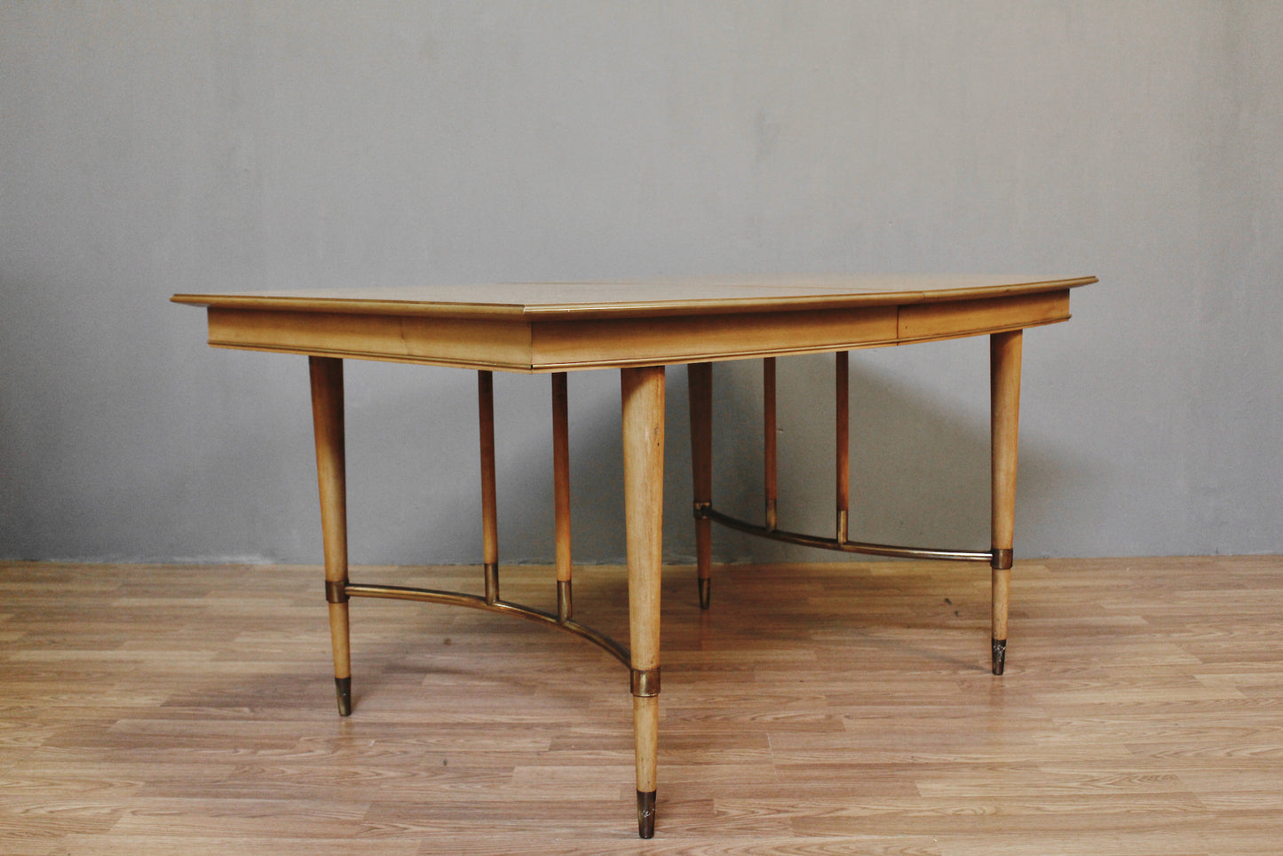 JL Metz Golden Dining Table with 2 Leaves - ONLINE ONLY