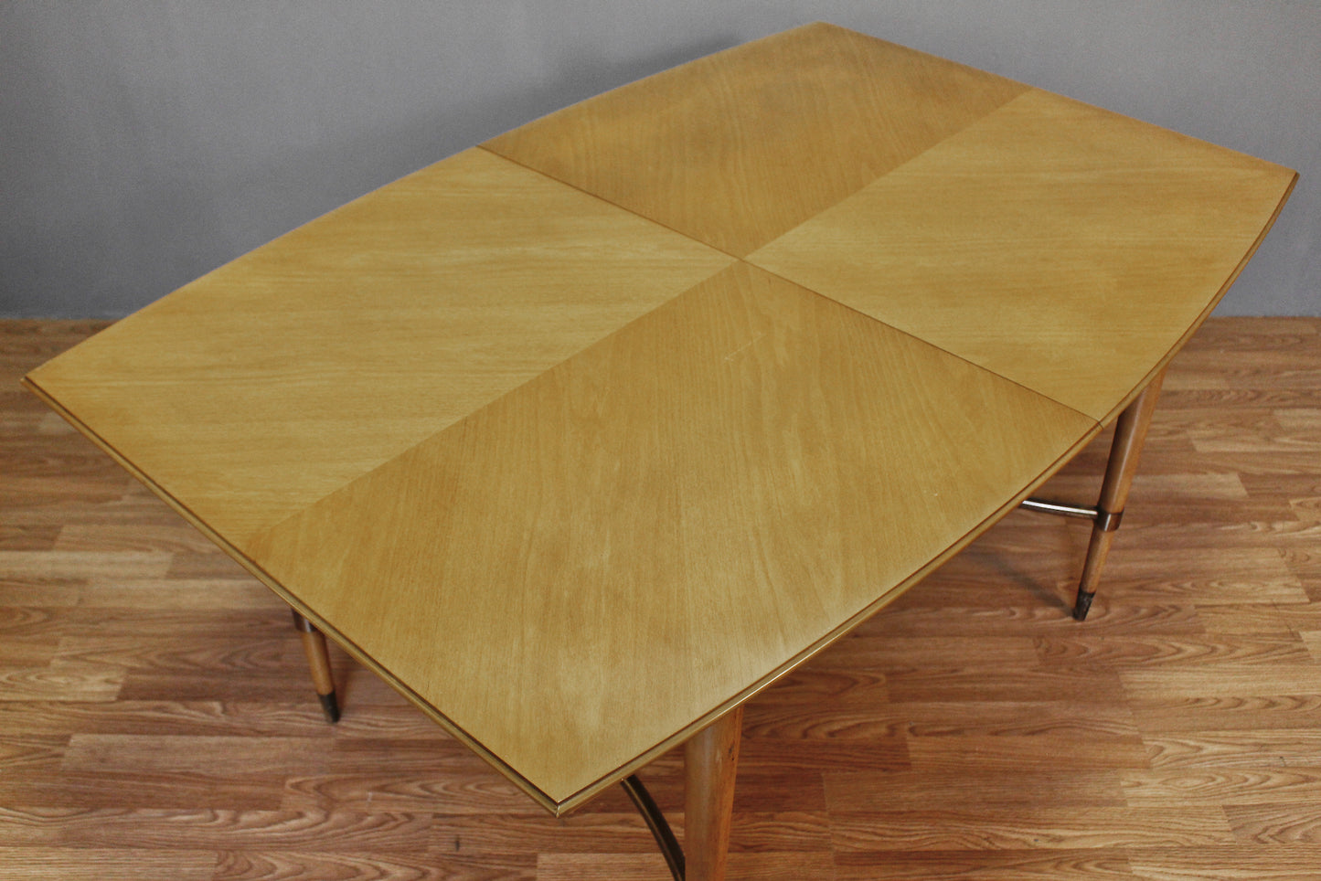 JL Metz Golden Dining Table with 2 Leaves - ONLINE ONLY