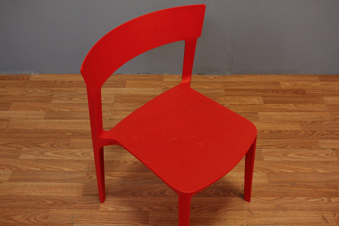 Calligaris "Blade" Red Side Chair