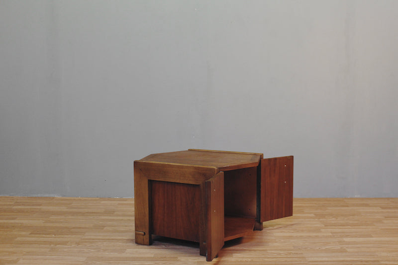 Large Lane Paneled 2-Door End Table - ONLINE ONLY