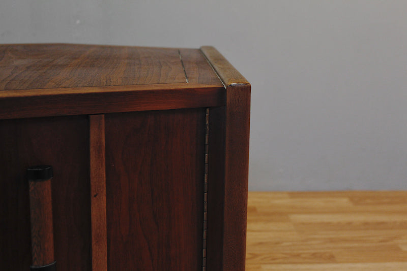 Large Lane Paneled 2-Door End Table - ONLINE ONLY