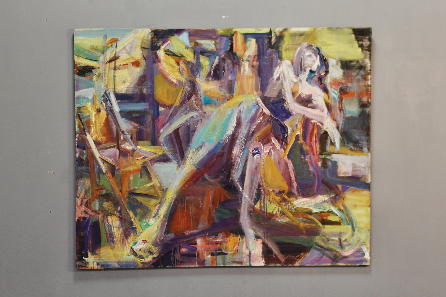 Large "Figure Study" Abstract Painting