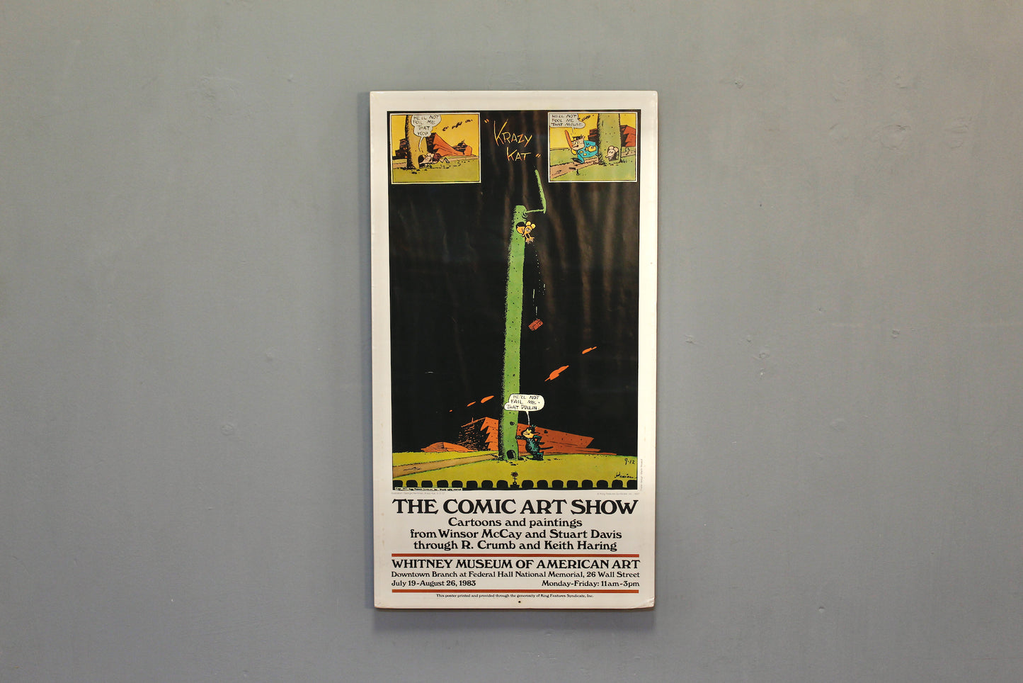 "The Comic Art Show" 1983 Museum Print