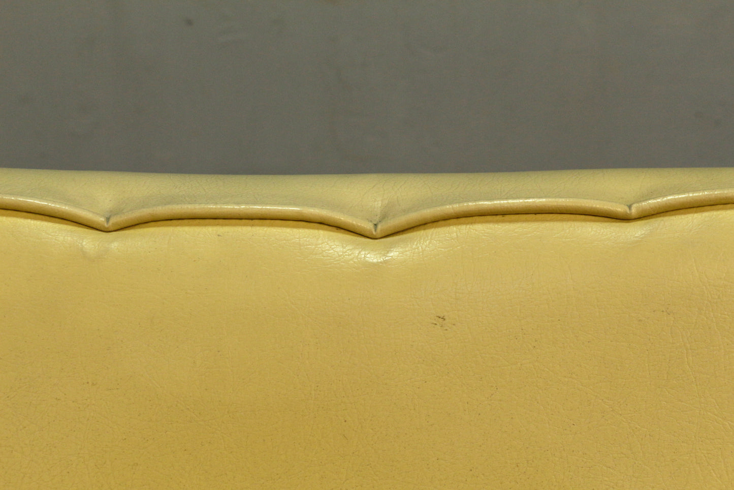 Mid Century Walnut & Yellow Lounge Chair