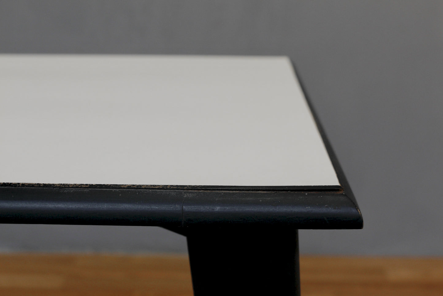 Black & White Painted Side Table