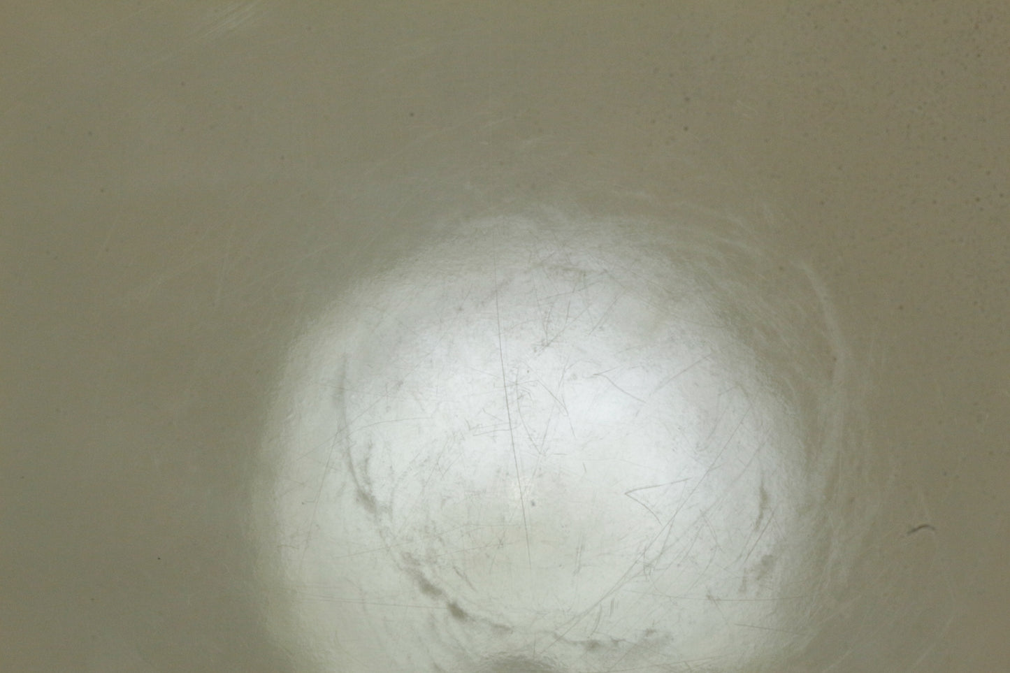 Cream Laminate Cube End Table