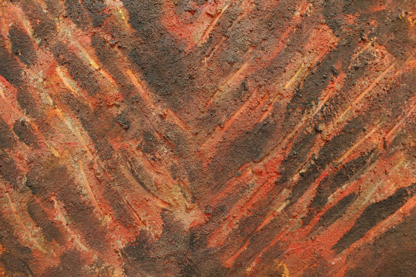 "Autumn Volcano" Painting