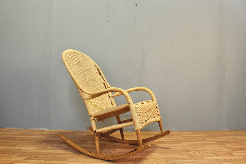 Country Snowshoe Rocking Chair