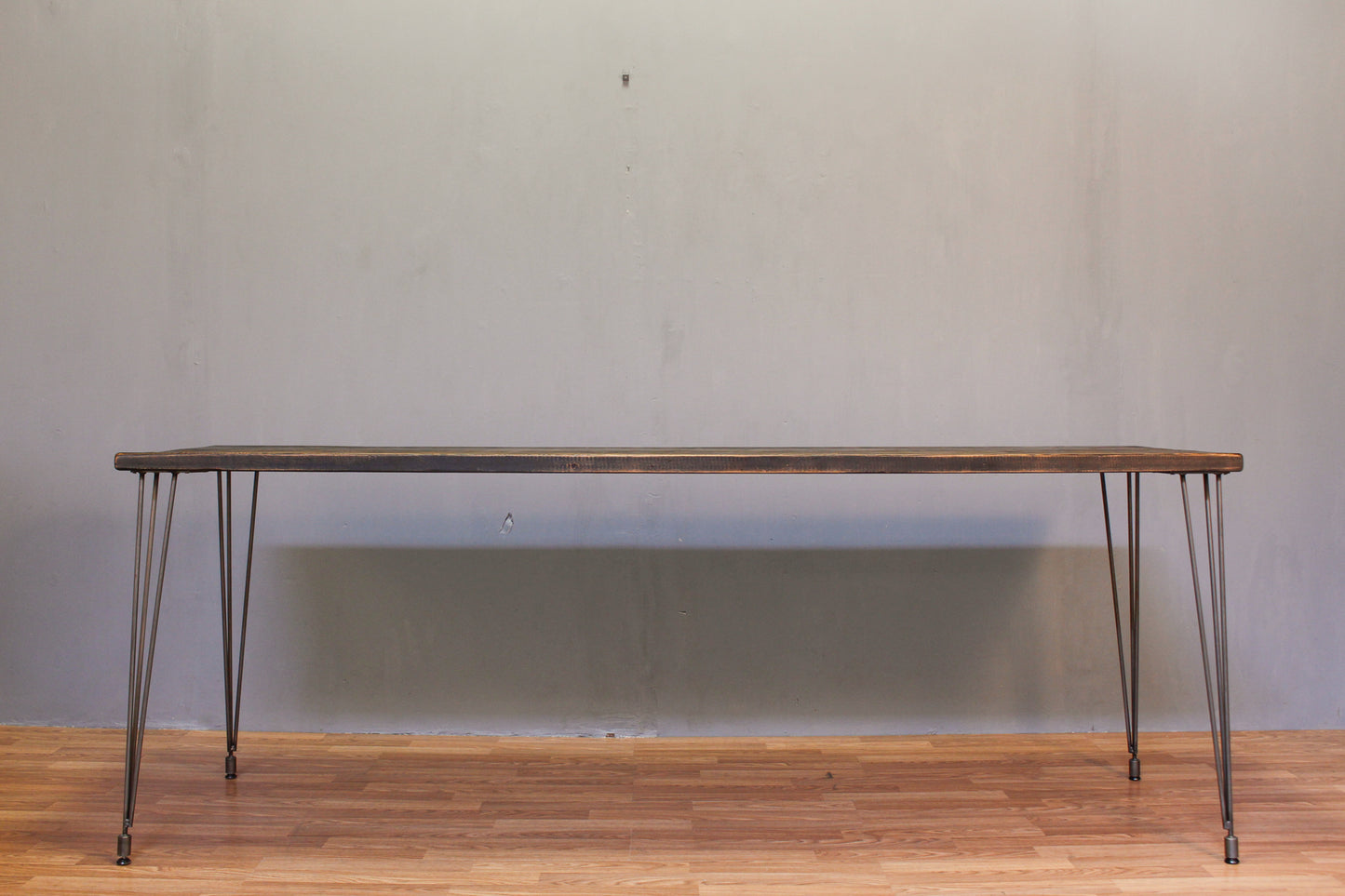 Large Modern Wood Hairpin-Leg Console Table - ONLINE ONLY