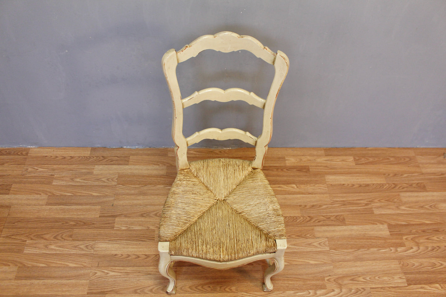 French Provincial Ladderback Side Chair