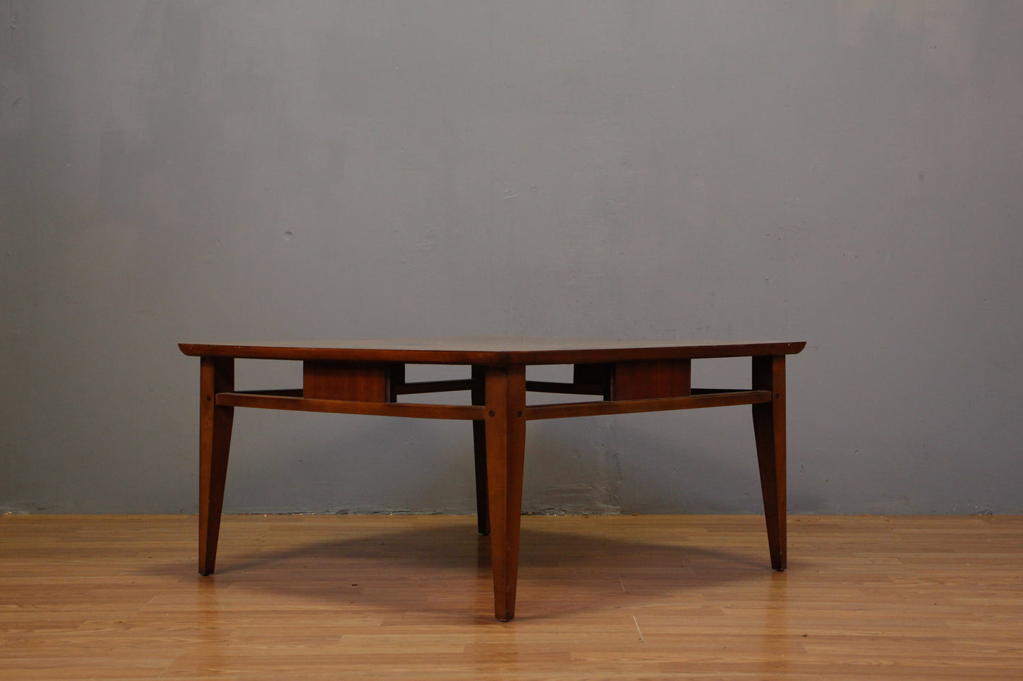 Lane Walnut & Laminate Square Coffee Table - ONLINE ONLY