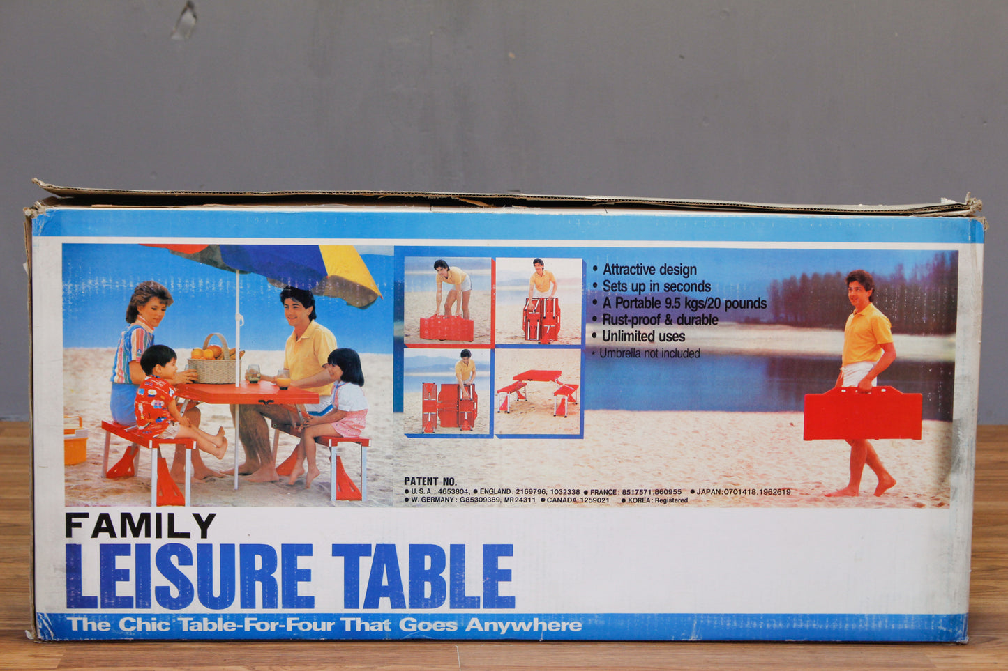 Budweiser Red Portable Leisure Table