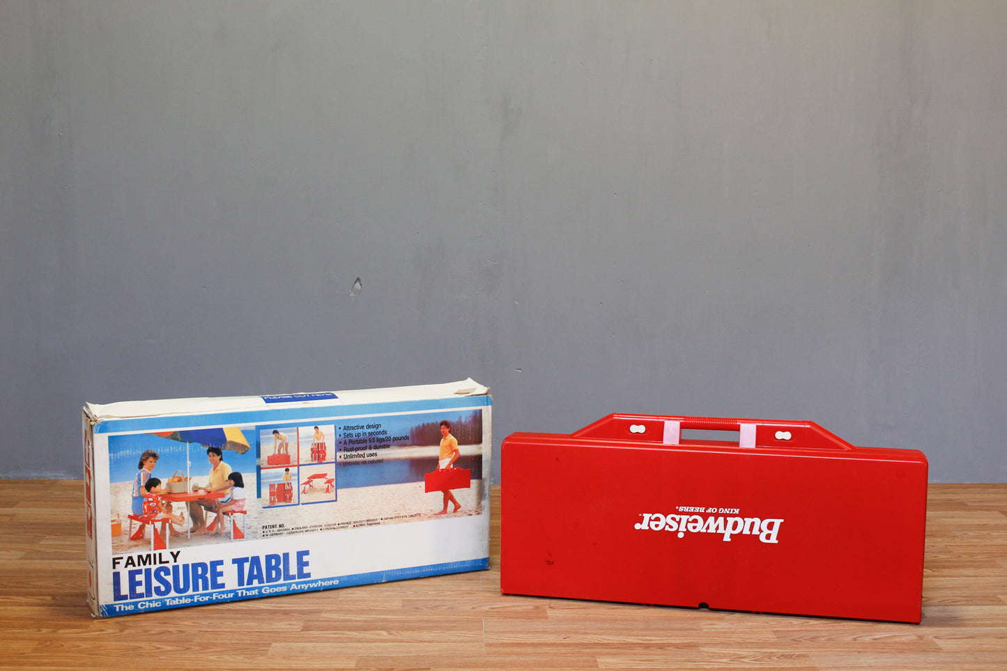 Budweiser Red Portable Leisure Table