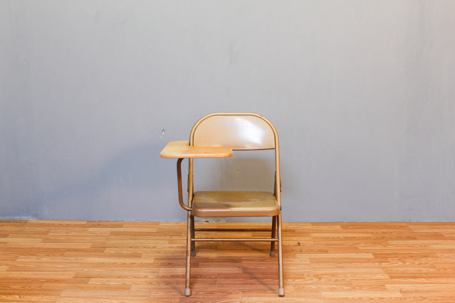 Metal Folding Chair with Desktop - ONLINE ONLY