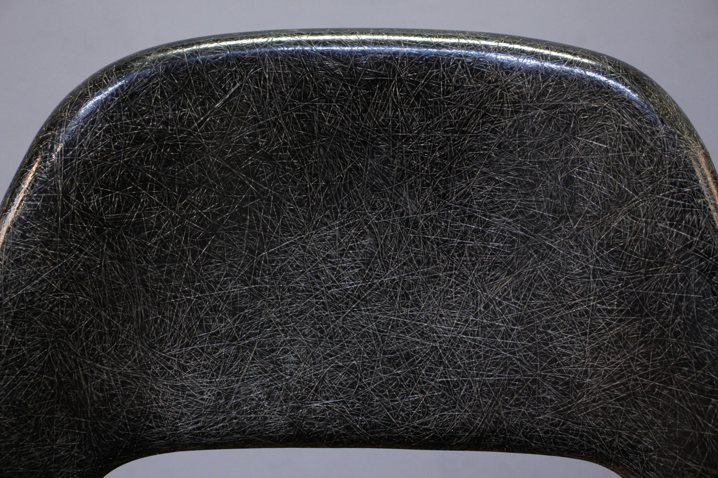 Mid Century Ash Fiberglass Desk Chair