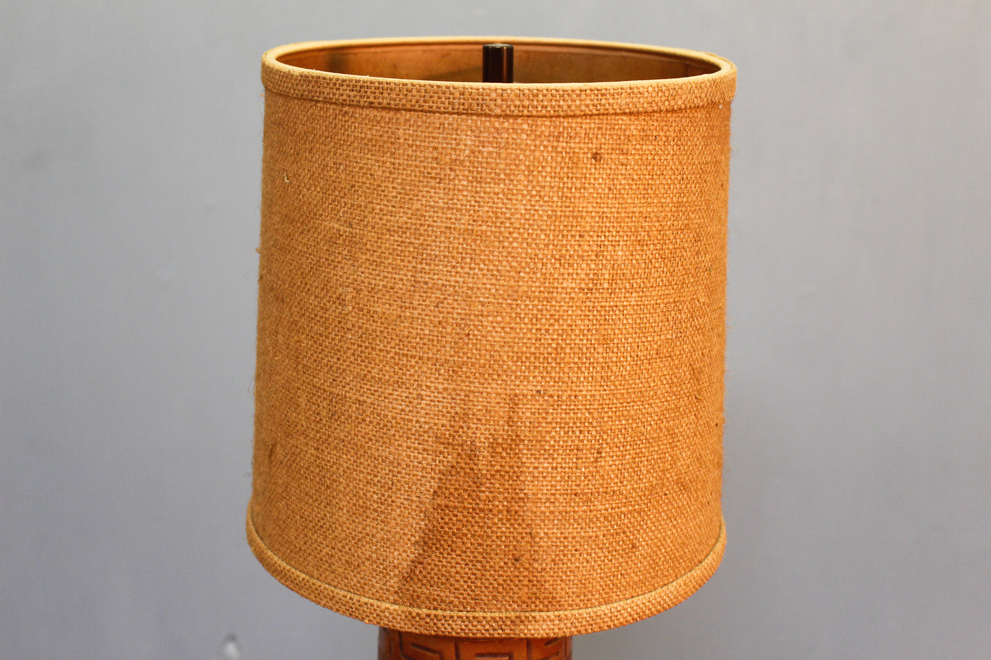 Mid Century Aztec Table Lamp