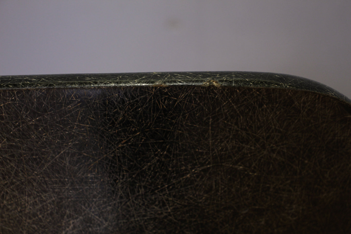 Mid Century Ash Fiberglass Desk Chair