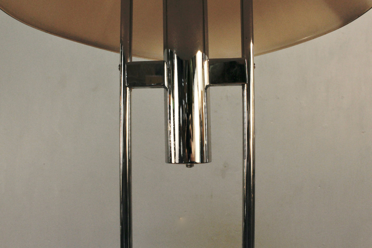 Robert Sonneman Black & Chrome Floor Lamp