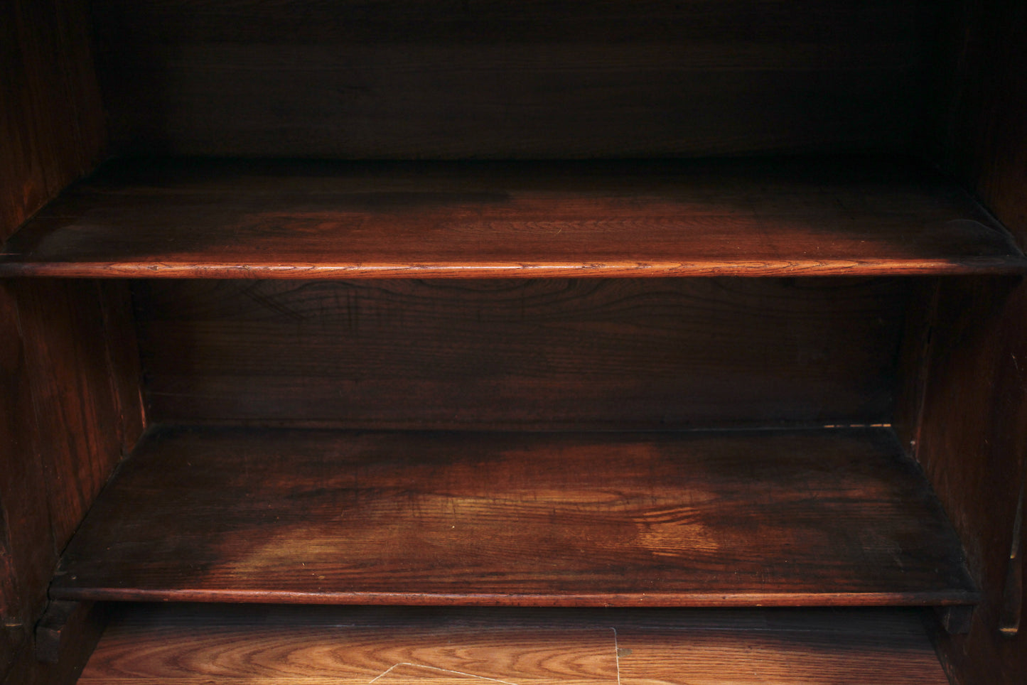 Antique Oak Roll-Top Secretary Desk