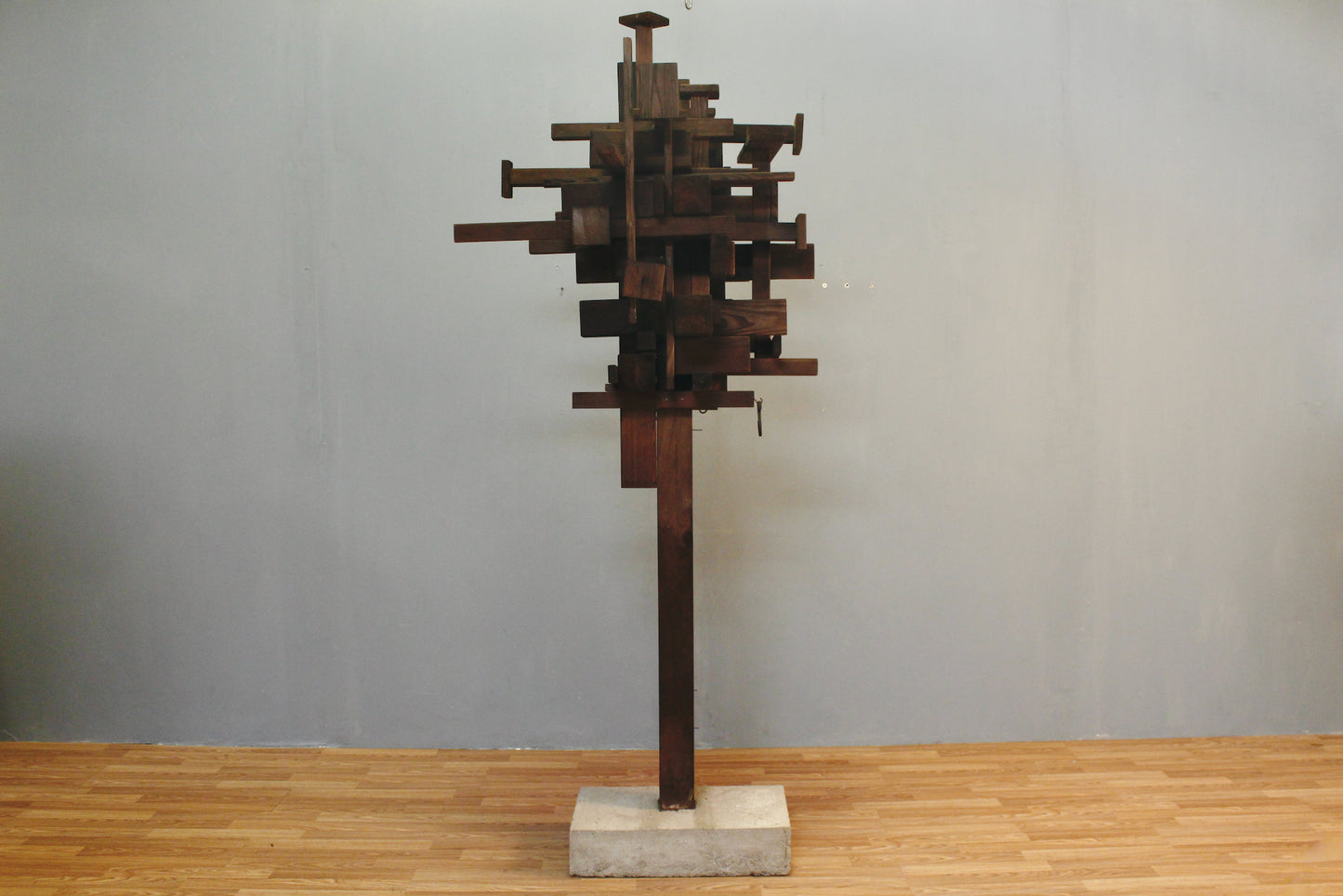 Large Brutalist Tree Sculpture - ONLINE ONLY