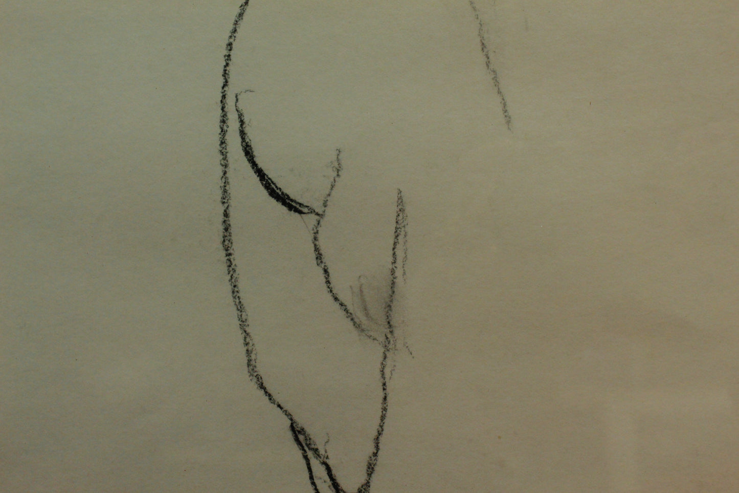 "Seated Nude" Figure Study Sketch