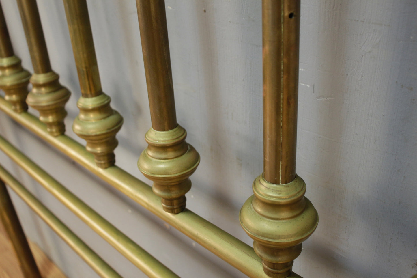 Brass Queen Headboard - ONLINE ONLY