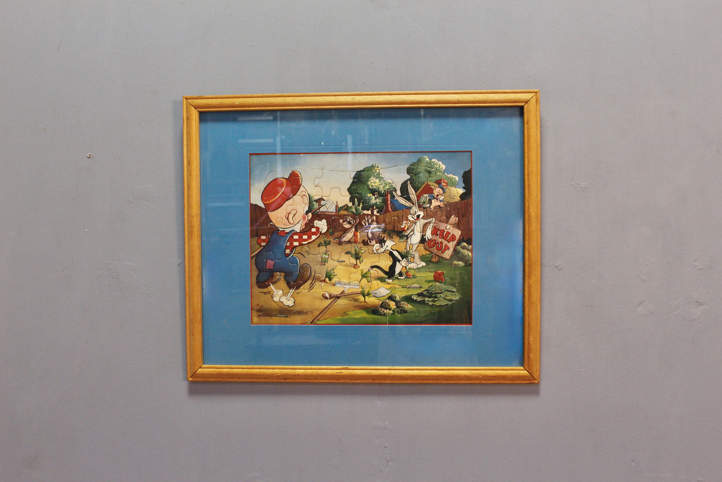 Looney Tunes Framed Puzzle