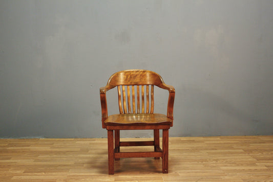 Oak Banker's Armchair