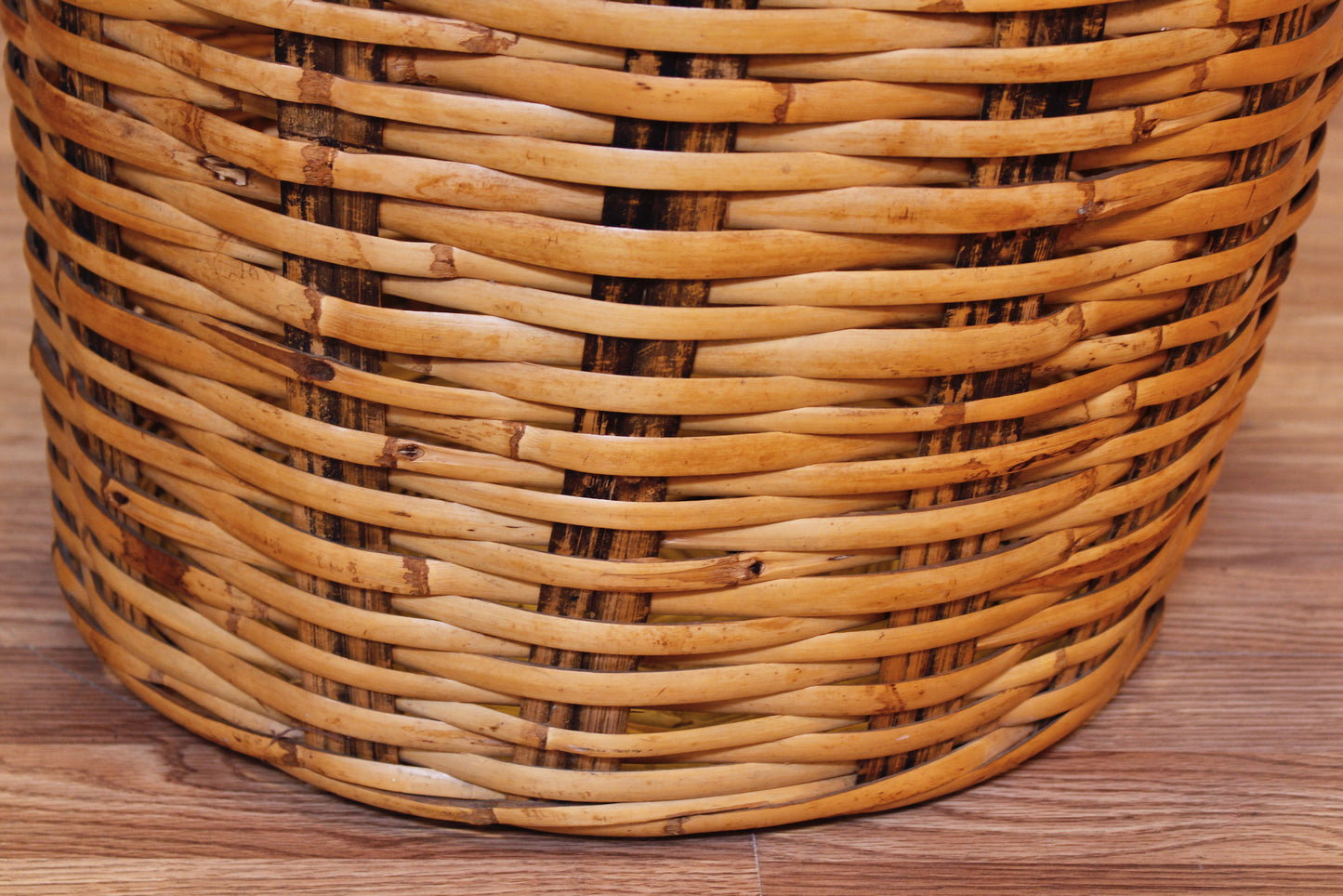 Woven Bamboo Hamper