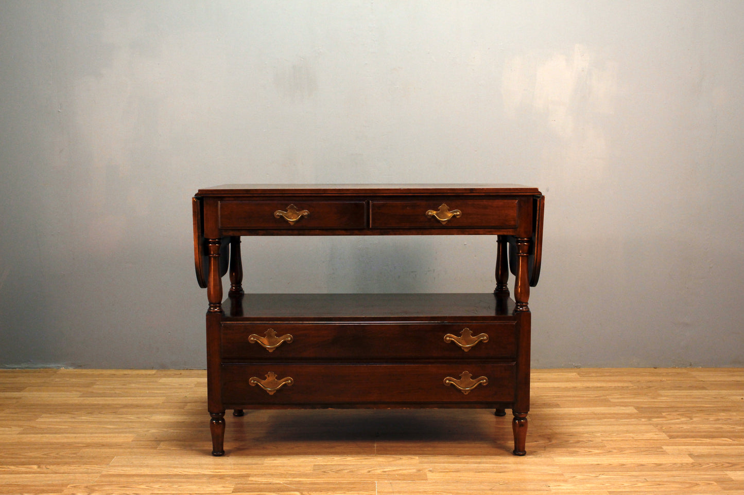 Statton Provincial Drop-Leaf Console