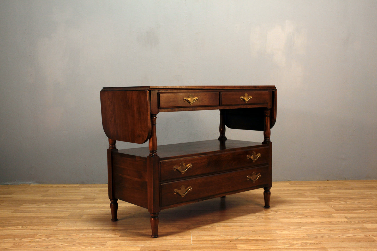 Statton Provincial Drop-Leaf Console