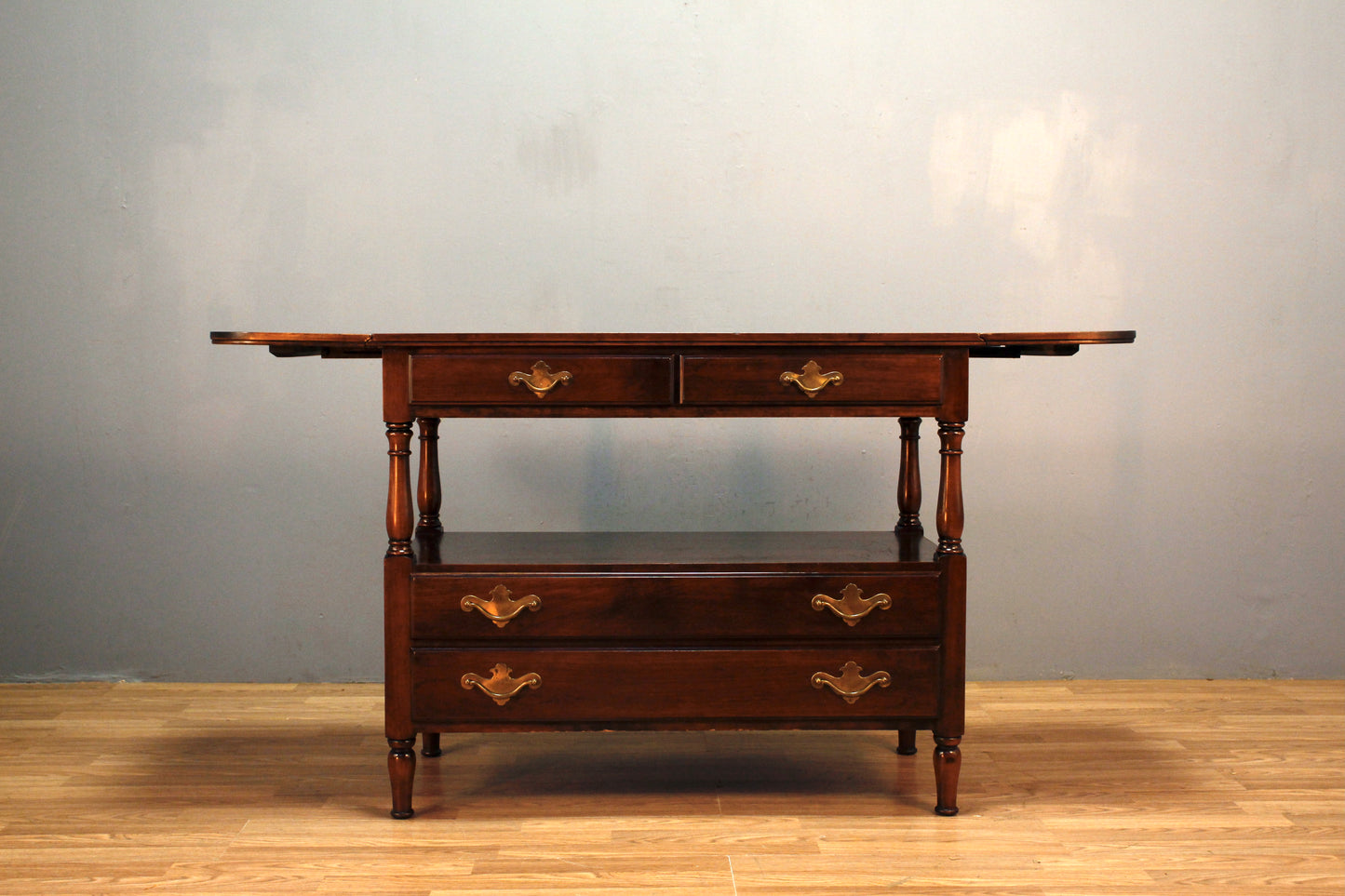 Statton Provincial Drop-Leaf Console