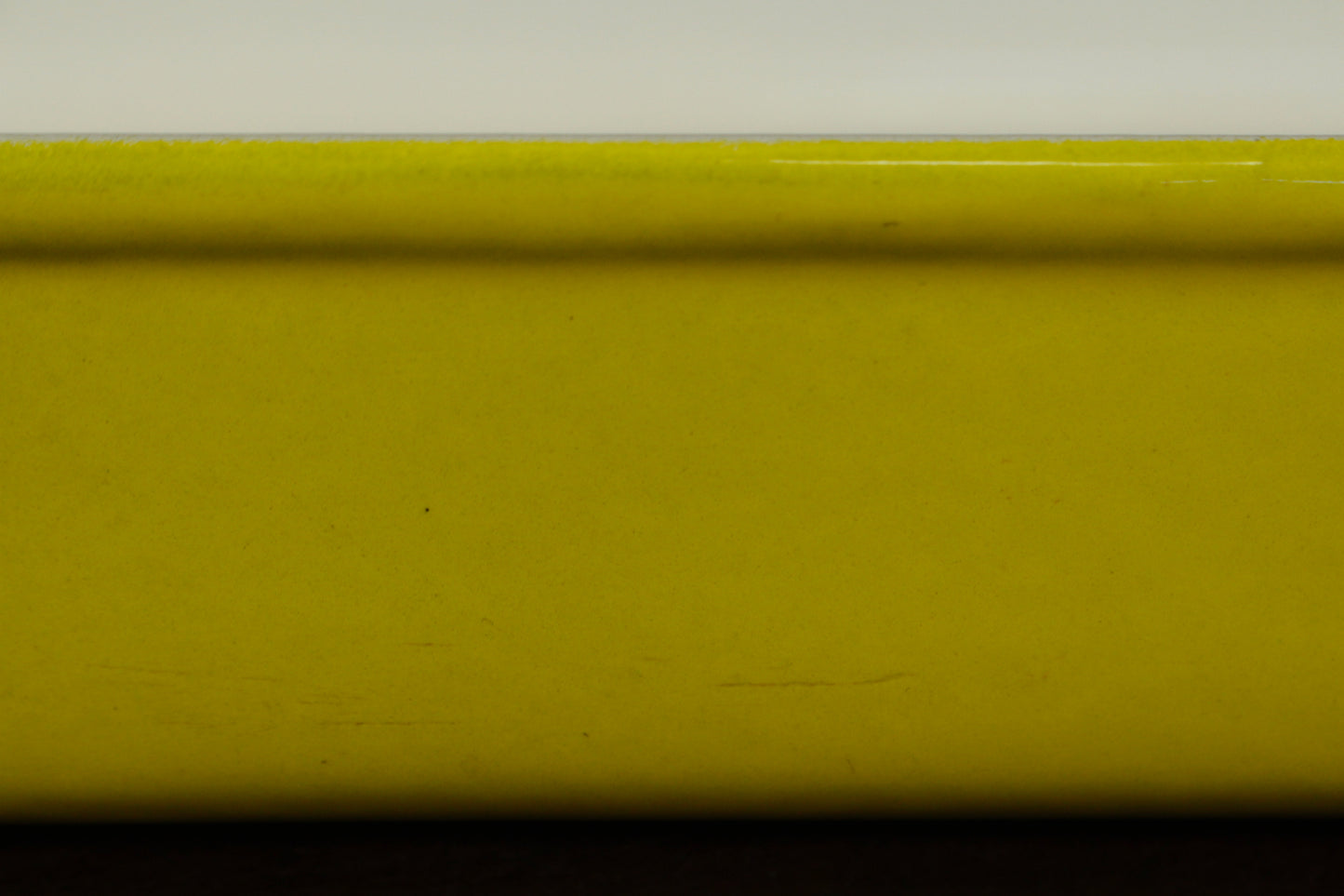 Lemon Yellow Cast Iron Pan