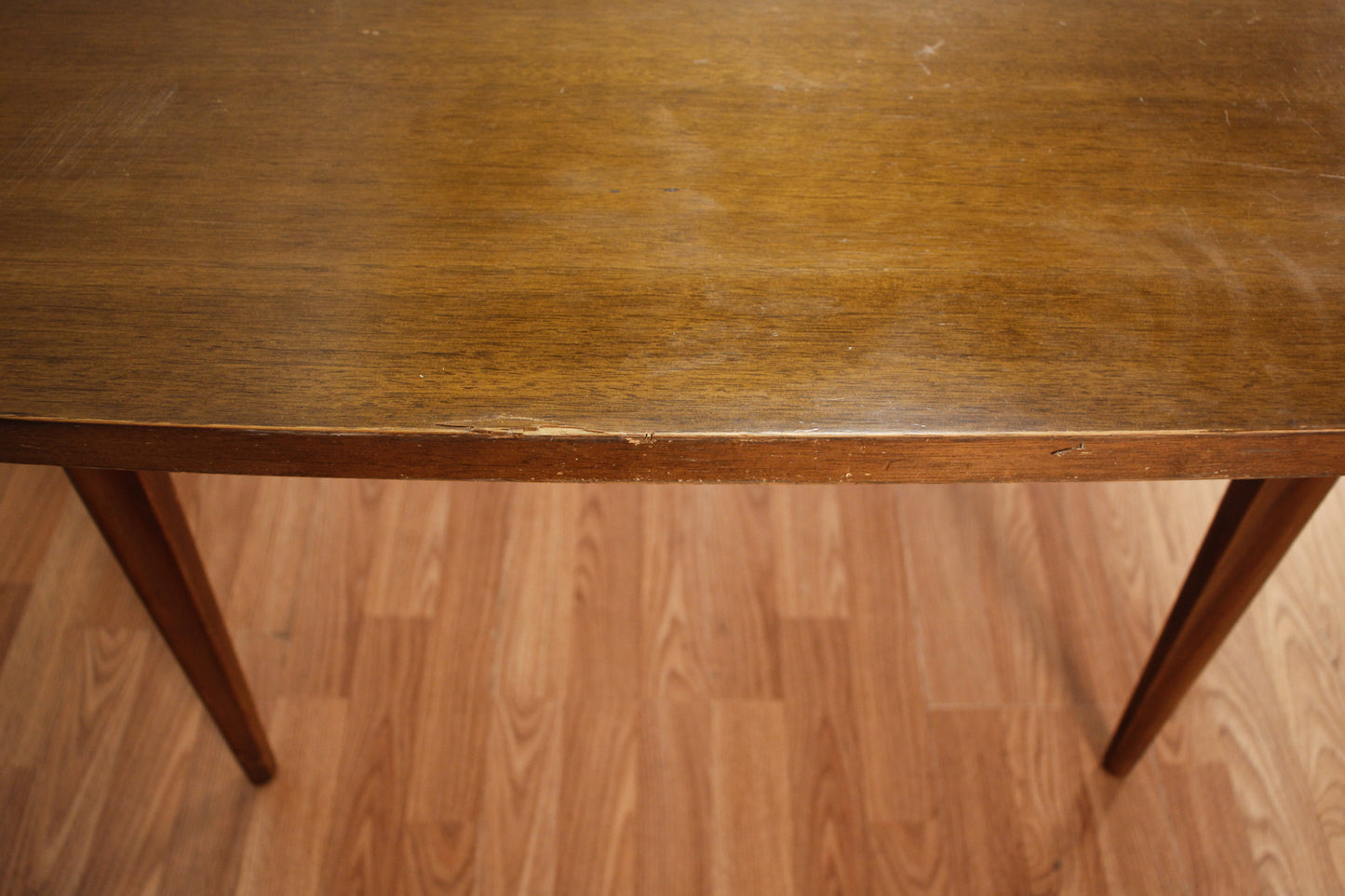 Classic Mid Century Walnut Dining Table - ONLINE ONLY