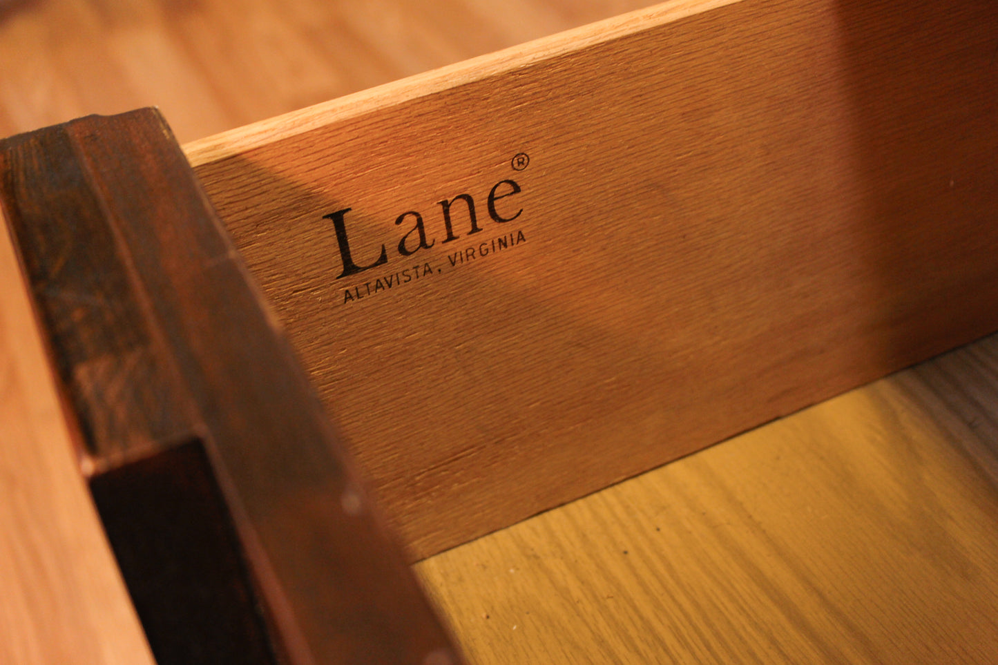 Lane Brutalist Oak 3-Drawer Chifferobe - ONLINE ONLY