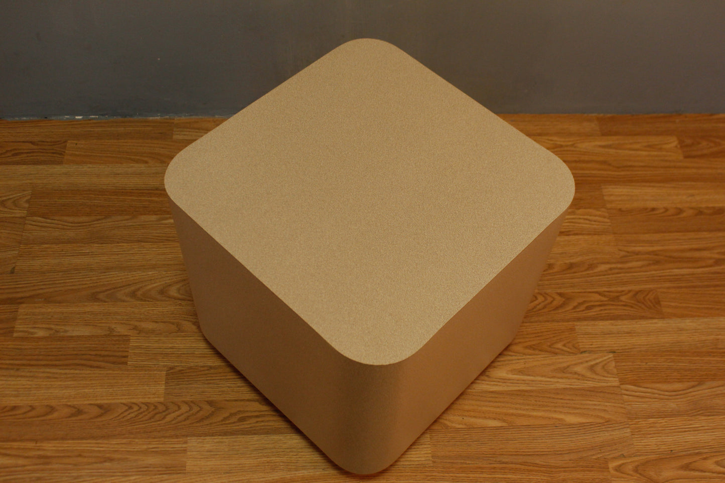Small Granite Laminate Cube Side Table