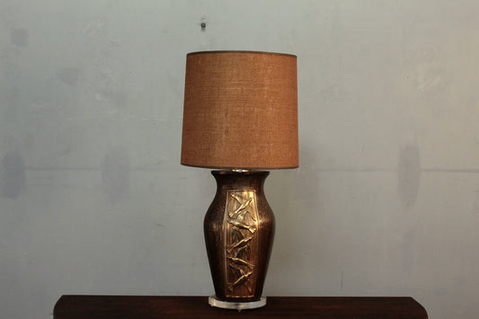 Golden Birds Metal Table Lamp