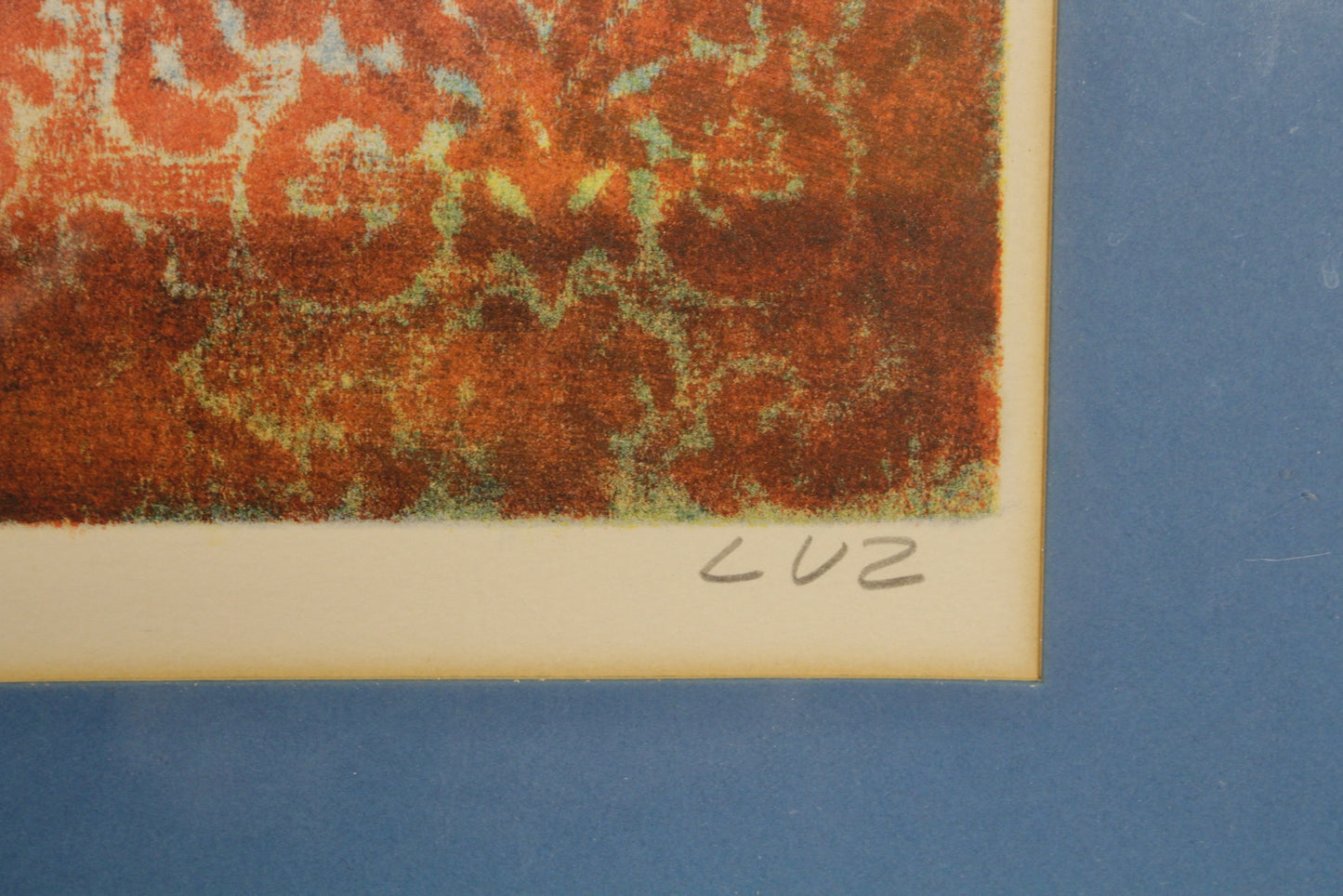 1970s "Graphic Still Life" Lithograph