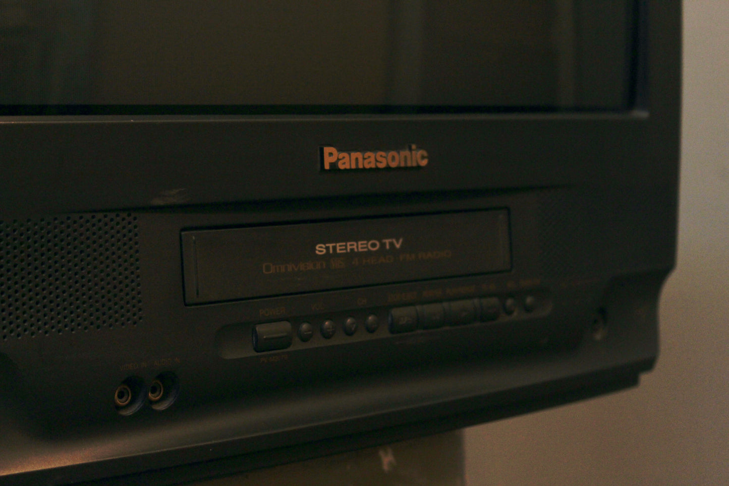 Y2K Panasonic VCR Television - ONLINE ONLY