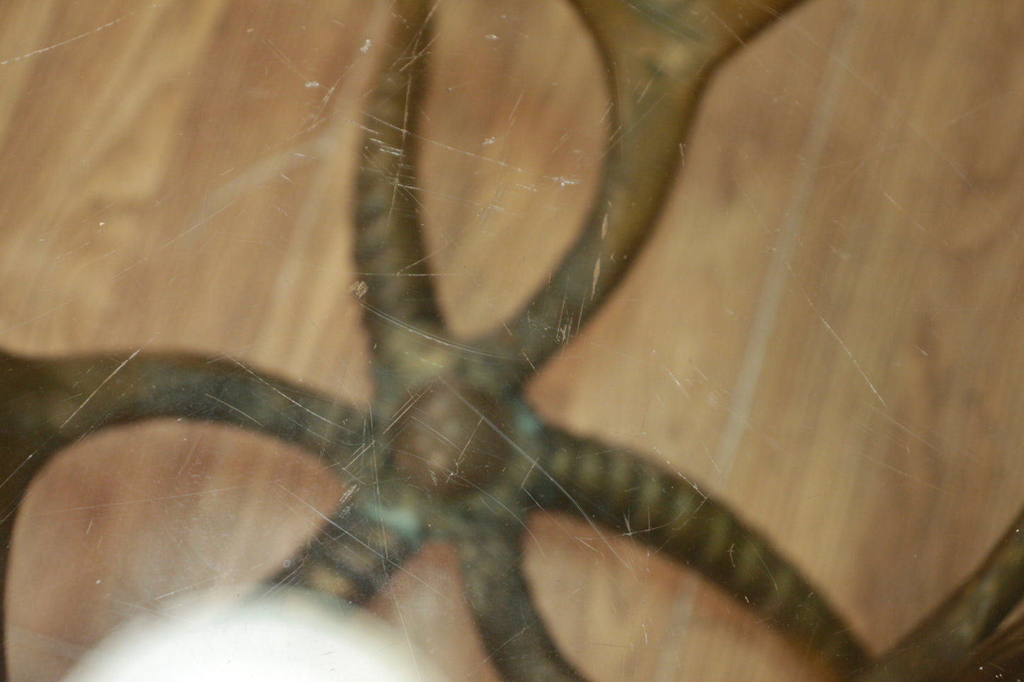 Brass Antler & Glass Coffee Table - ONLINE ONLY