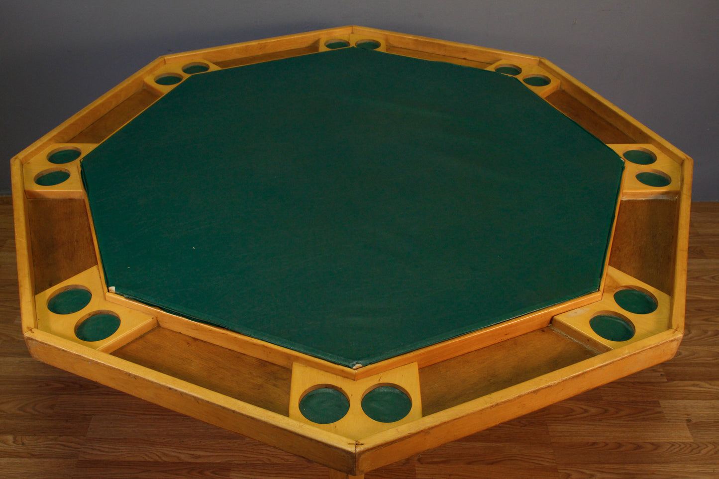 Large Maple Folding Poker Table - ONLINE ONLY