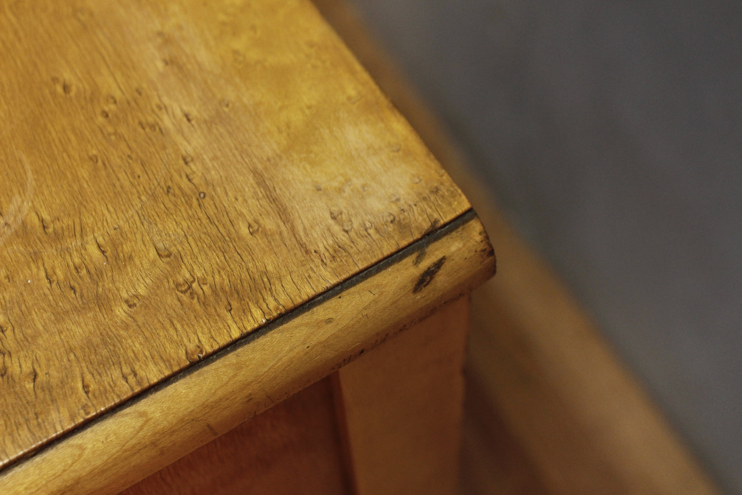 Birdseye Maple 4-Drawer Dresser