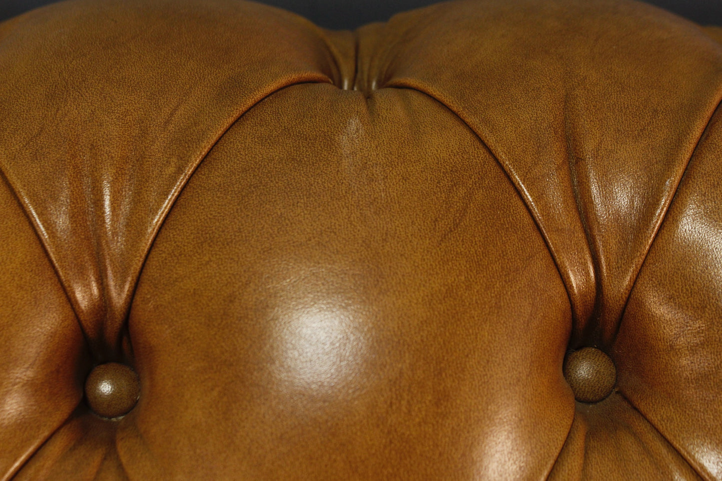 Leathercraft Toffee Chesterfield Sofa